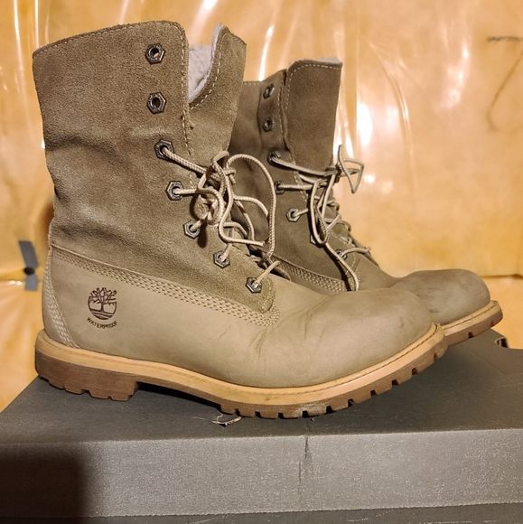 Timberland Shoes - Timberland Women's Teddy Fleece Waterproof Boots Size 7